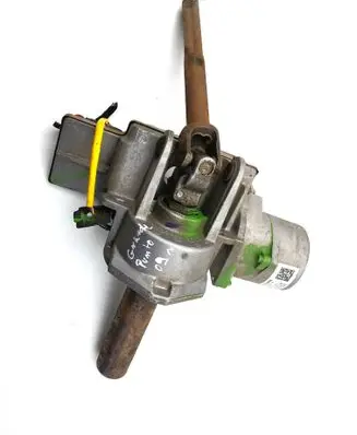 Steering wheel axle