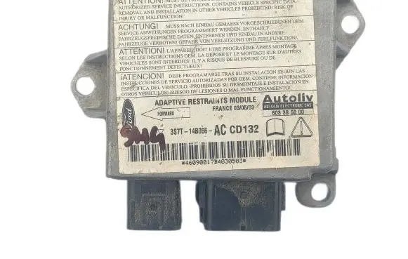 Ford Mondeo Mk III Airbag control unit/module 3S7T14B056AC 603385800 46900017B405003