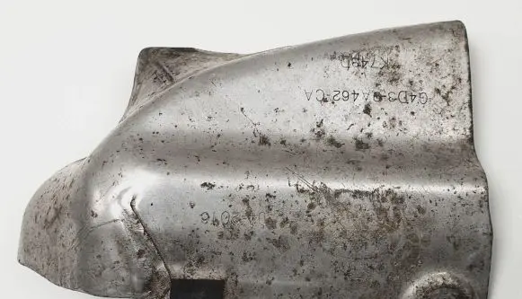 Jaguar XF X260 Exhaust heat shield G4D3-9A462-CA