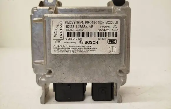 Jaguar XF X250 Airbag control unit/module 8X2314B654AB 0285010521 6J0001340902