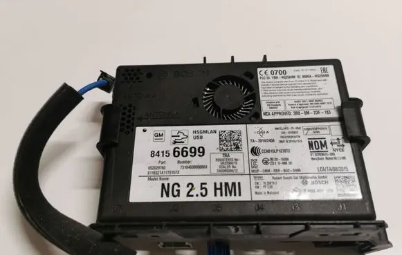 Buick Encore I GPS navigation control unit/module 84156699