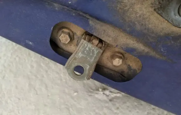 Nissan Almera N16 Rear door check strap stopper