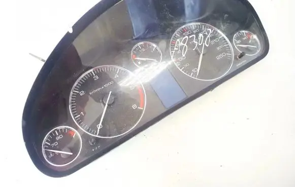 Peugeot 407 Speedometer (instrument cluster) 965813828