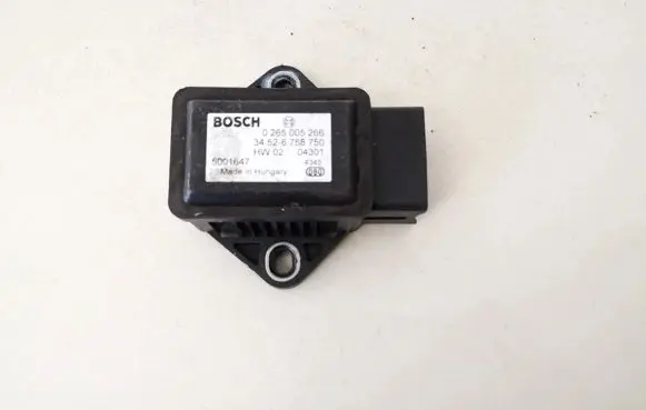 BMW 5 E60 E61 ESP acceleration yaw rate sensor 34526758750 0265005266