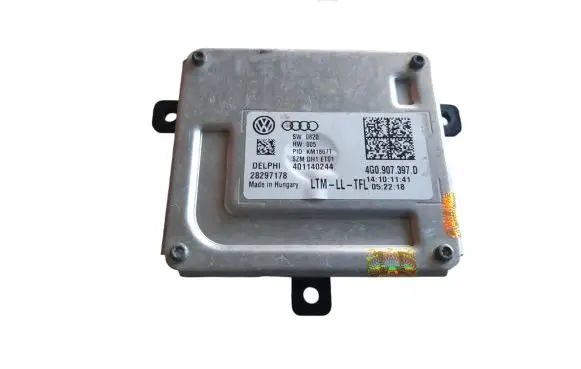 Volkswagen PASSAT B8 Headlight ballast module Xenon 4G0907397D