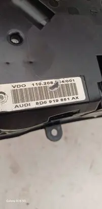 Audi A4 S4 B5 8D Speedometer (instrument cluster) 8D0919861AX