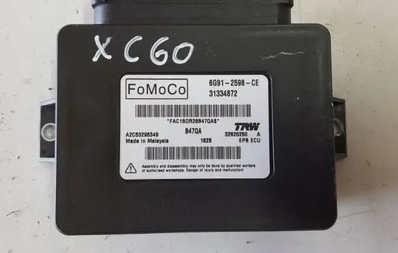 Volvo XC60 Hand brake control module 6G912598CE