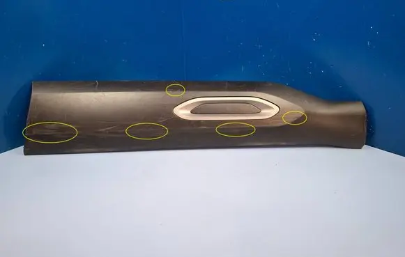 Citroen C4 III e-C4 Front door trim (molding) 9830660880