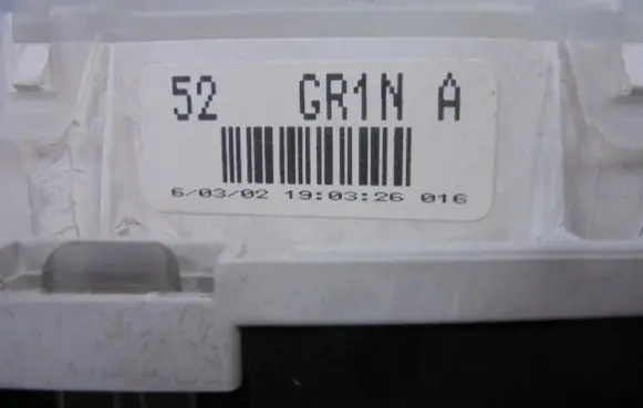 Mazda 6 Speedometer (instrument cluster) 52GR1NA