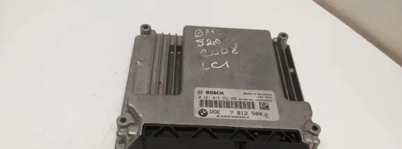 BMW 5 E60 E61 Engine control unit/module 0281015552 7812500