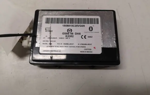 Mazda 6 Bluetooth control unit module 1508810C25VG09 GS8S66DHX K2352