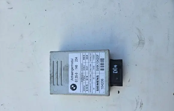 BMW 5 E60 E61 Tow bar trailer control unit/module 61359146234 9146234
