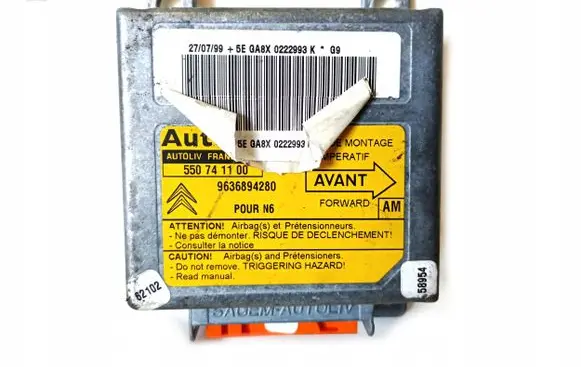 Citroen Xsara Airbag control unit/module 550741100