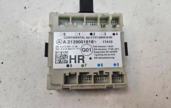 Mercedes-Benz E W213 Door control unit/module A2139001618