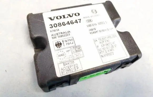 Volvo S40, V40 Immobilizer control unit/module 30864647 f005v00060
