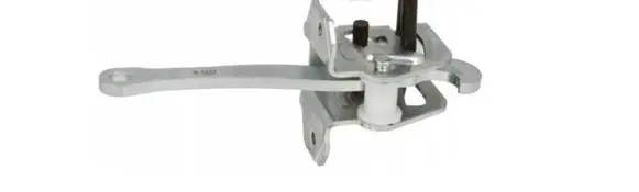 Front door check strap stopper