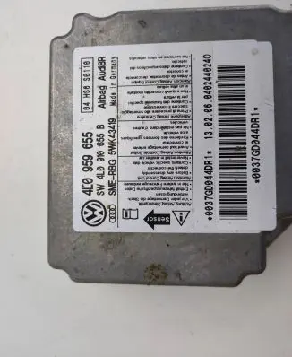 Audi Q7 4L Airbag control unit/module 4L0959655 5WK43419 0037GD044DR1