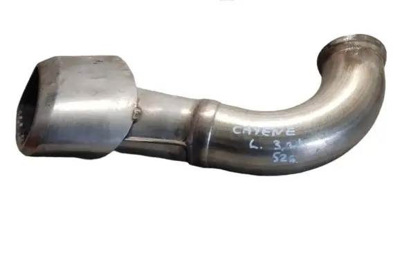 Porsche Cayenne (9PA) Exhaust gas pipe 7L5253681G