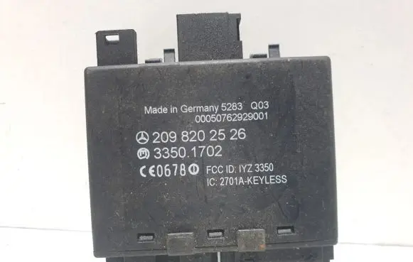 Mercedes-Benz CLK A209 C209 Door control unit/module