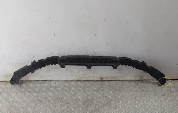 Front bumper foam support bar
