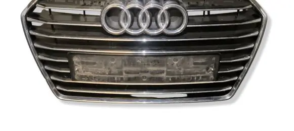Front bumper upper radiator grill