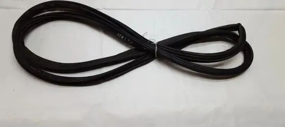 Rubber seal rear door