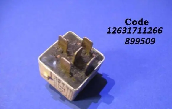 BMW 3 E46 Other relay 12631711266 899509