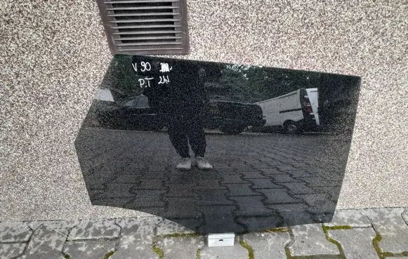 Volvo S90, V90 Rear door window glass DOT57M1435AS3 E000186 43R00056