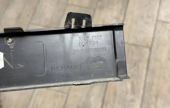 Renault Trafic III (X82) Front bumper corner part panel trim 263368383r