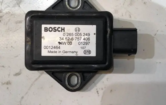 BMW 7 E65 E66 ESP acceleration yaw rate sensor 0265005249 0012464 34526757406