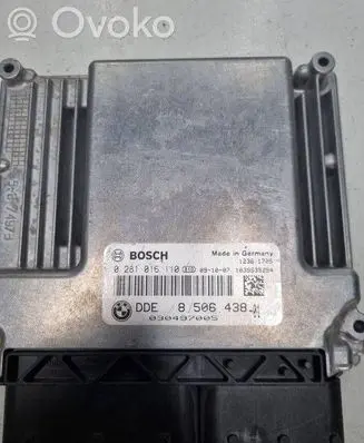 BMW 3 E90 E91 Engine control unit/module 0281016110