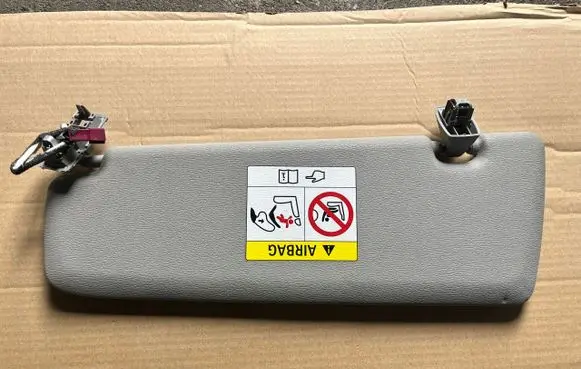 BMW X5 F15 Sun visor braknumeruczci