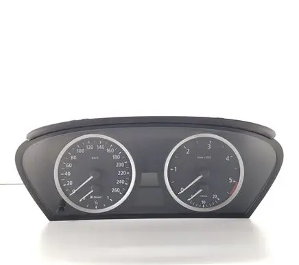 BMW 5 E60 E61 Speedometer (instrument cluster) 6945633 A2C53020569