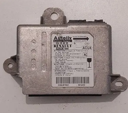 Renault Megane II Airbag control unit/module 8200367444 604289600 D339JM76621