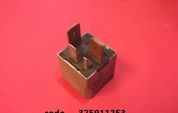 Seat Toledo II (1M) Glow plug pre-heat relay 375911253