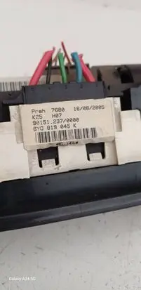 Skoda Fabia Mk1 (6Y) Climate control unit 6Y0819045K