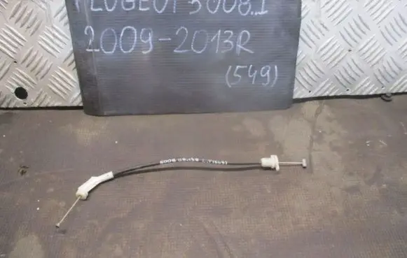 Peugeot 5008 Engine bonnet/hood lock release cable 