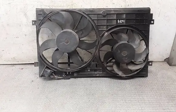 Volkswagen Golf Plus Electric radiator cooling fan 1K0121207T 1356D300194