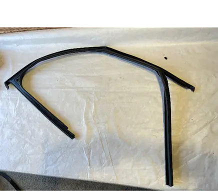 Volkswagen ID.3 Rubber seal front door window/glass 10A837439