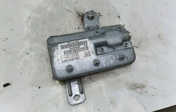 Front door airbag