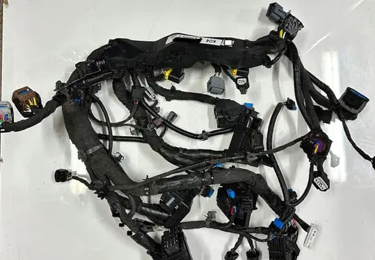 Engine installation wiring loom