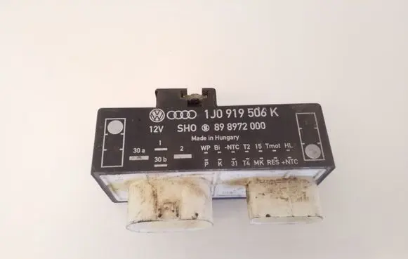 Volkswagen Bora Coolant fan relay 1J0919506K 898972000