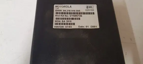 BMW X5 E53 Phone control unit/module 84216916565 020193
