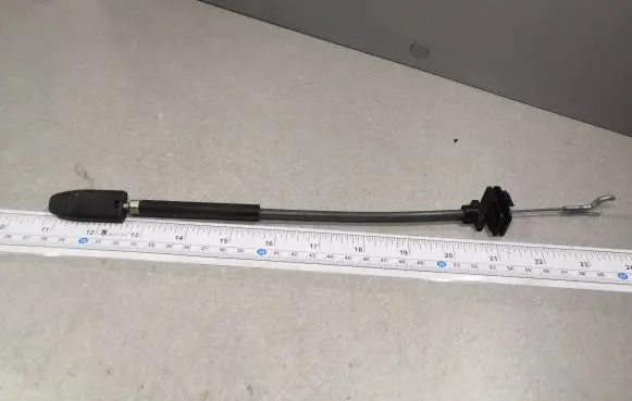 Front door cable line