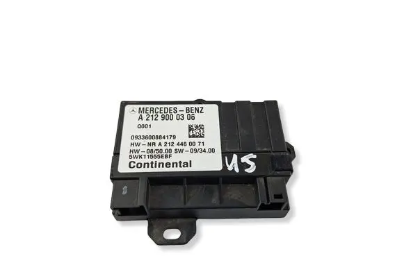 Mercedes-Benz C W204 Fuel injection pump control unit/module A2129000306 5WK11555EBF