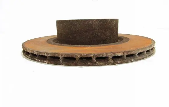 Rear brake disc