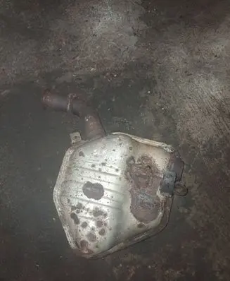 Mercedes-Benz SLK R170 Middle muffler/silencer 