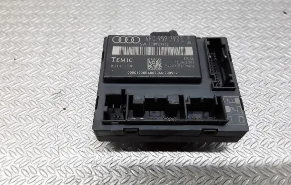 Audi A6 S6 C6 4F Door control unit/module 4F0959792E 4F0910793E