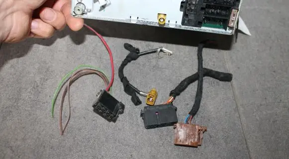 Audi A6 S6 C5 4B Sound system wiring loom 4B0035186
