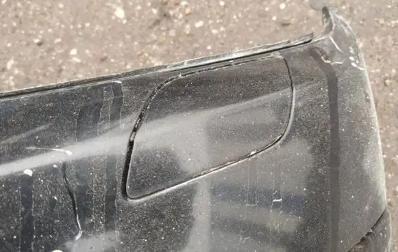 Headlight washer spray nozzle cap/cover